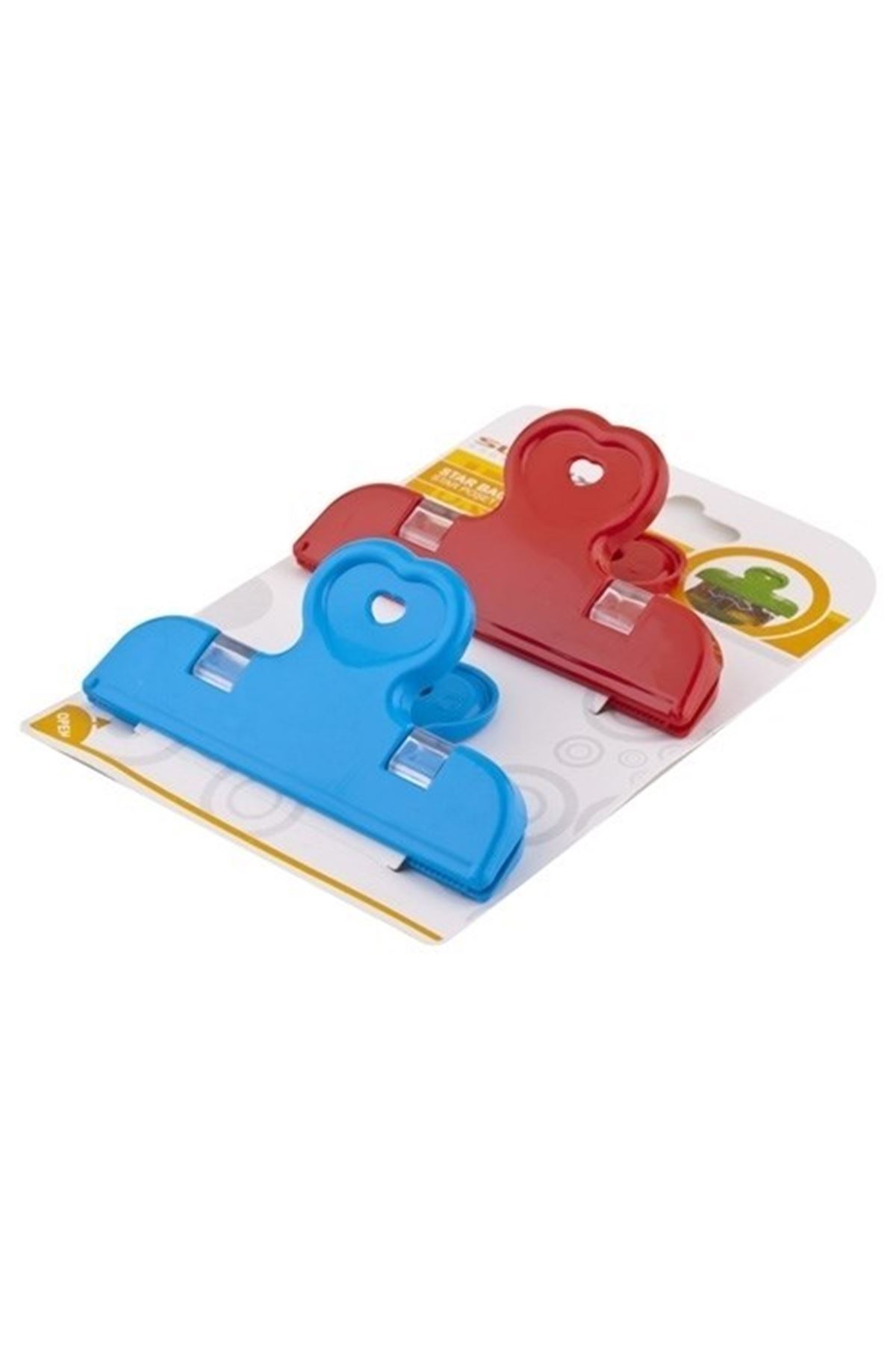 TBL Dekor® 2li Pratik Torba Paket Ve Poşet Kapatıcı Kilitli Klips Mandal