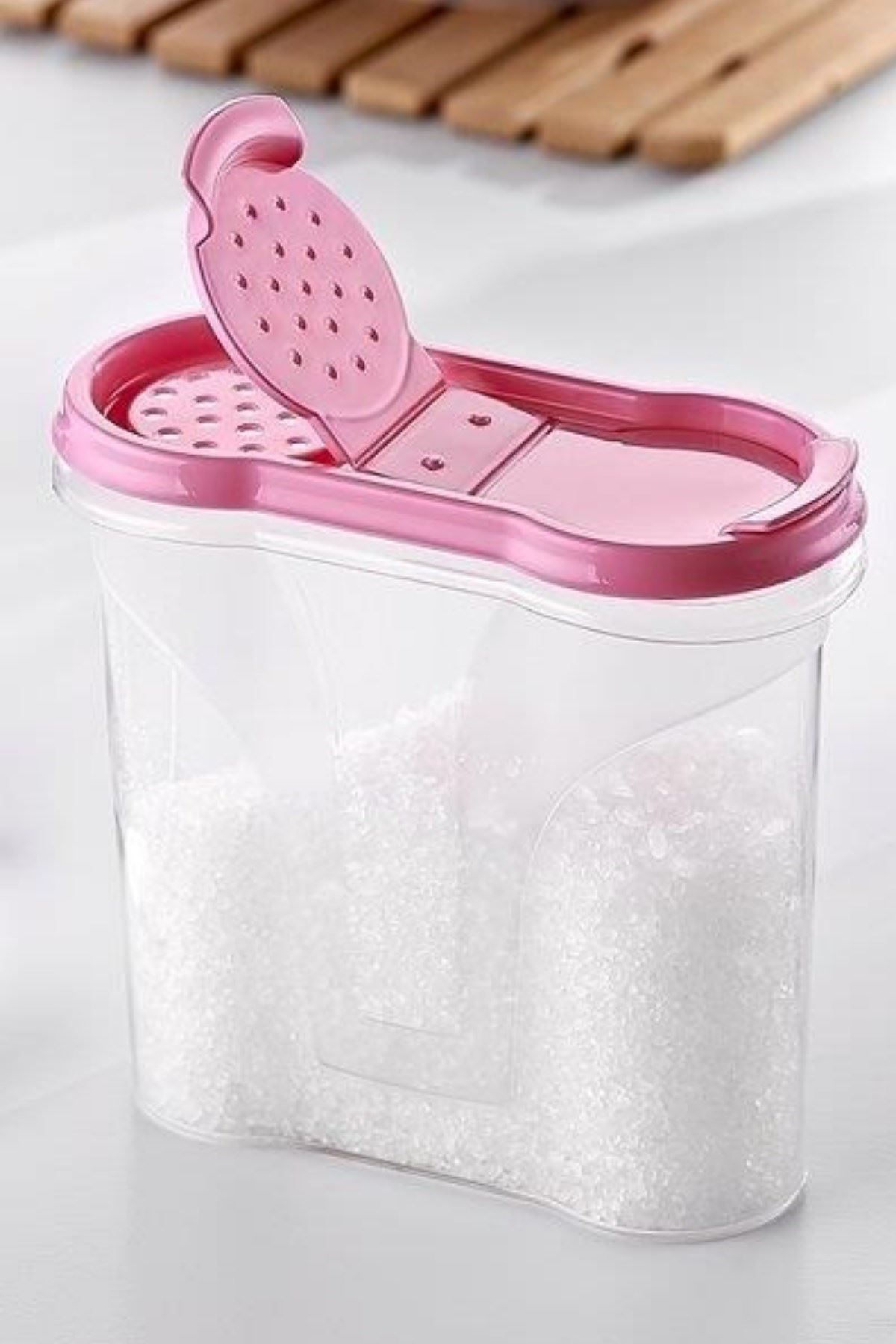TBL Dekor® Plastik Kapaklı Majör Baharatlık Baharat Saklama Kutusu Kabı