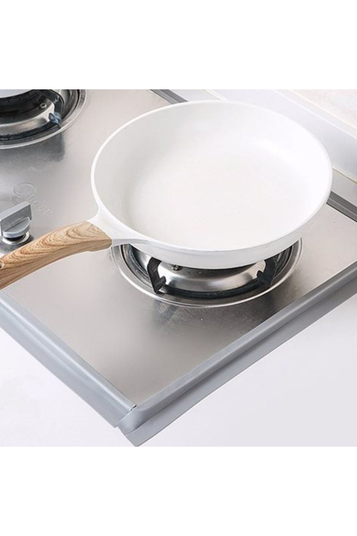 TBL Dekor® Gri Su Sızdırmaz  Banyo Mutfak Lavabo Küvet İzolasyon Şerit Bant