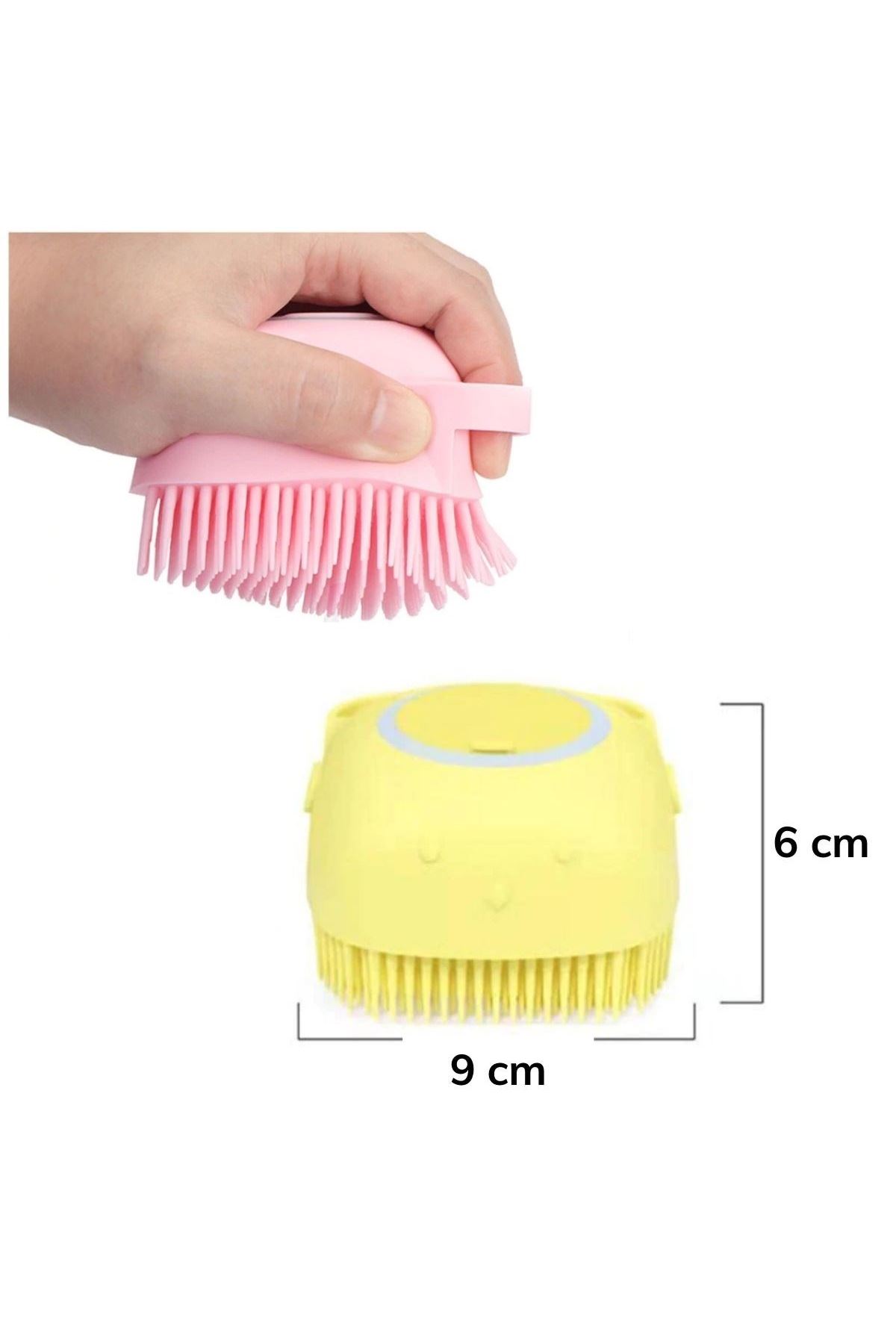 TBL Dekor® Yumuşak Silikon Malzemeli Esnek Jel Hazneli Masaj Fonksiyonlu Etkili Banyo Duş Kese Lifi