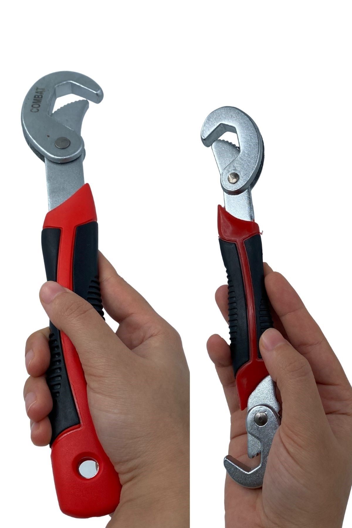 TBL Dekor® Çok Fonksiyonlu Ergonomik  Ayarlanabilir Büyük Küçük Akıllı Pense Anahtar 2li Set
