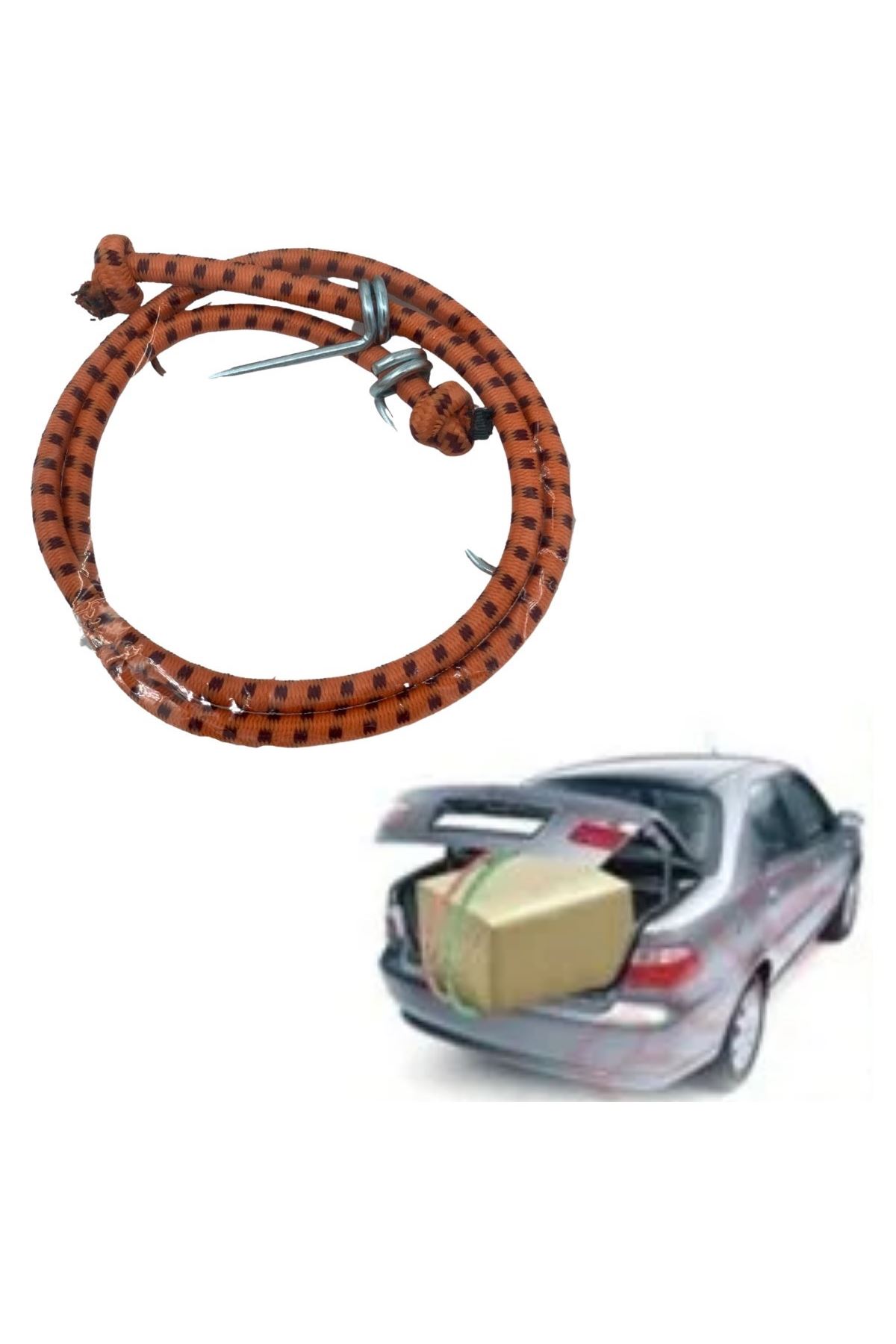 TBL Dekor® Bisiklet Araba Motosiklet Kancalı Bagaj Gergi Lastiği Sabitleme