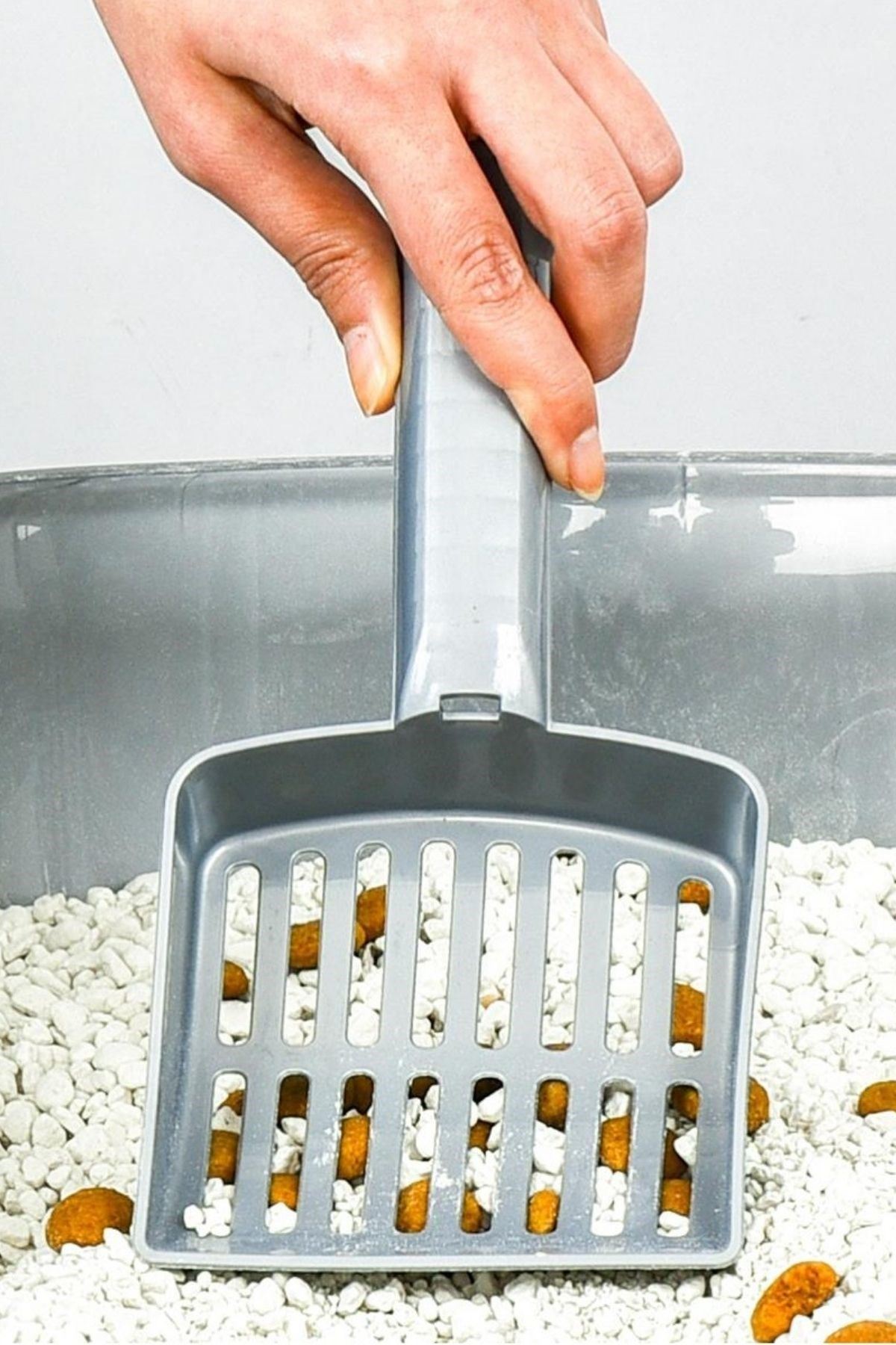 TBL Dekor® Plastik Evcil Hayvan Kedi Kumu Temizleme Eleme Küreği