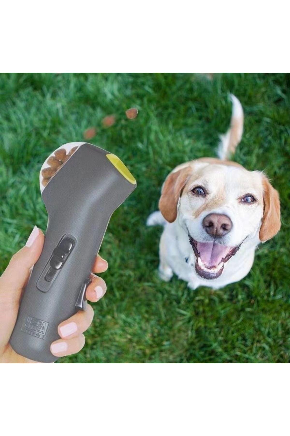 TBL Dekor® Kedi ve Köpekler İçin Hazneli Mama Fırlatma Oyuncağı Yem Atıcı Aparat