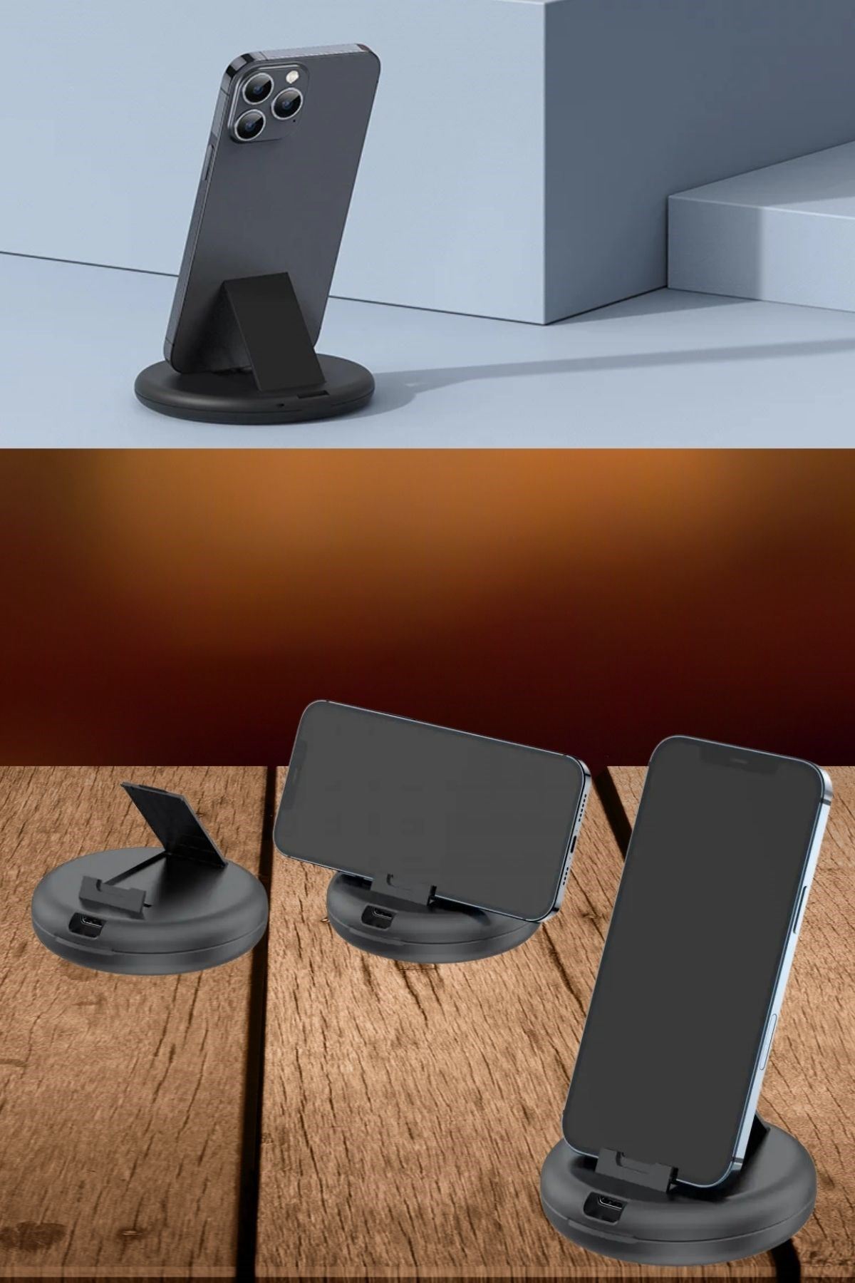 TBL Dekor® 60w Destekli Kablo Kutusu Seyahat Kablo Seti 5'i 1 arada USB Type-C Şarj Kablosu Seti
