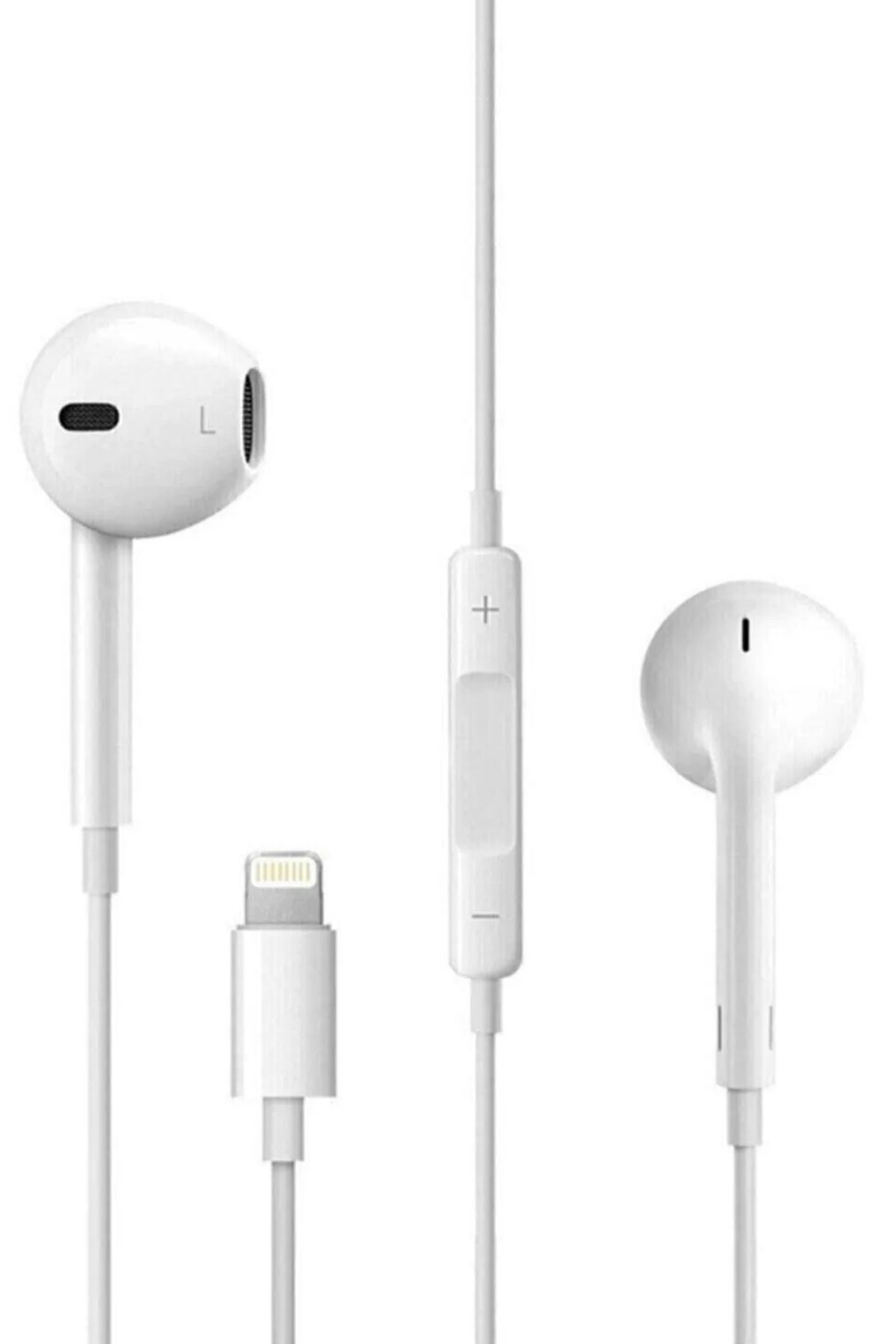 TBL Dekor® İphone Ucu Çıkışlı Pop Up Kulakiçi Yumuşak Kontrol Tuşlu Kulaklık