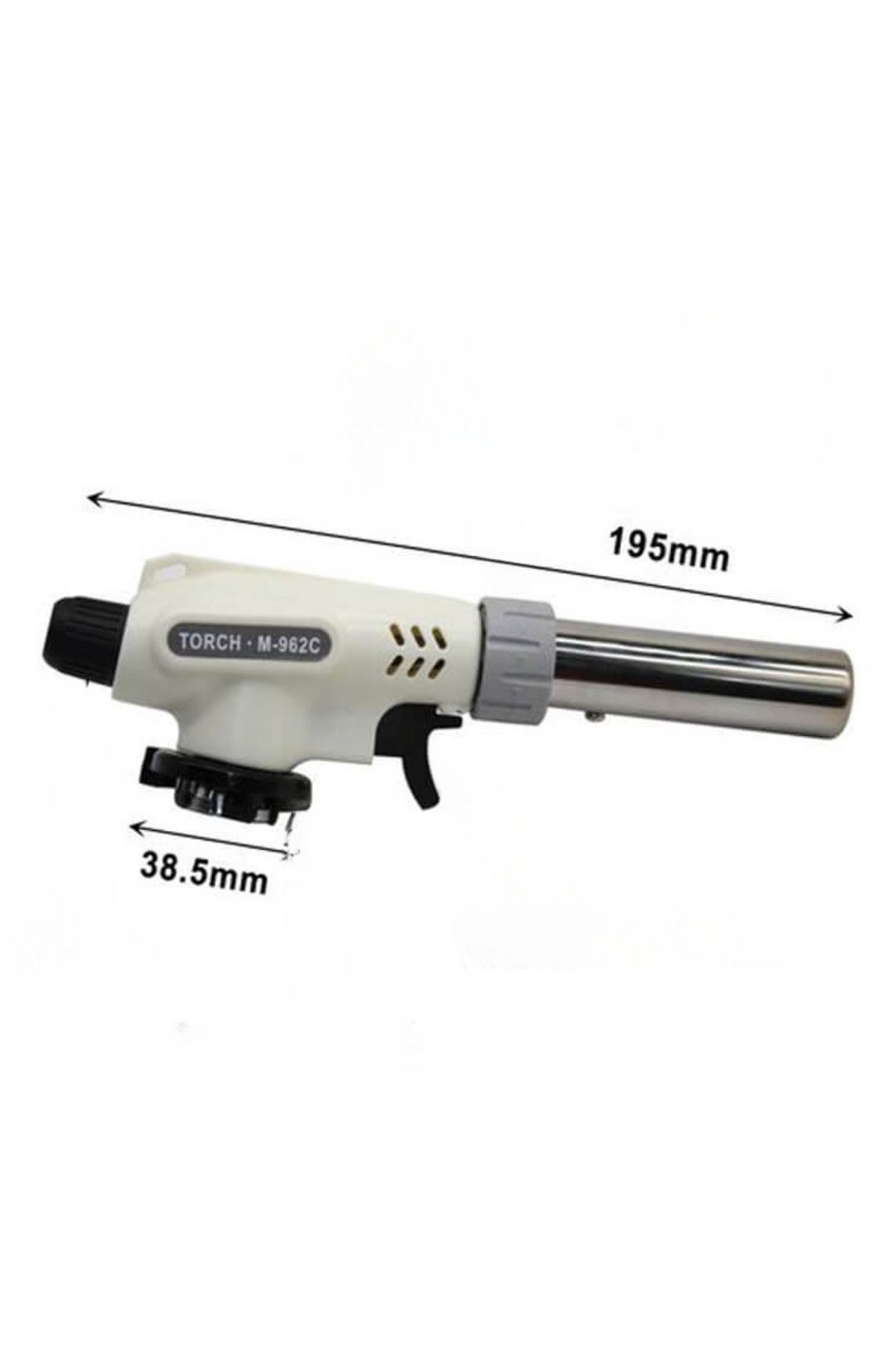 TBL Dekor®  1300°C Çok Amaçlı Gaz Torch Çakmak - Mutfak, Mangal, Lehimleme Pürmüz Alev Tabancası