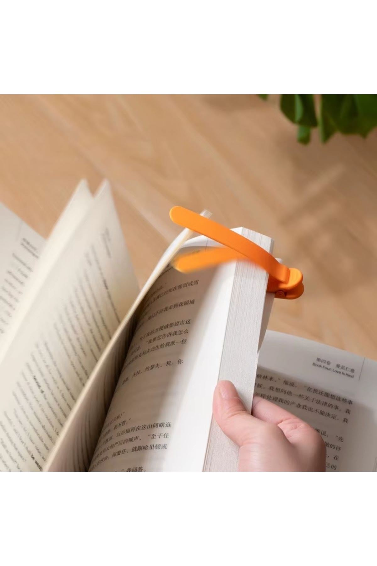 3’lü Otomatik Kitap Ayıracı – Akıllı Silikon Yer İmi Klips Seti, Okuma Severler İçin Pratik Kitap Aksesuarı