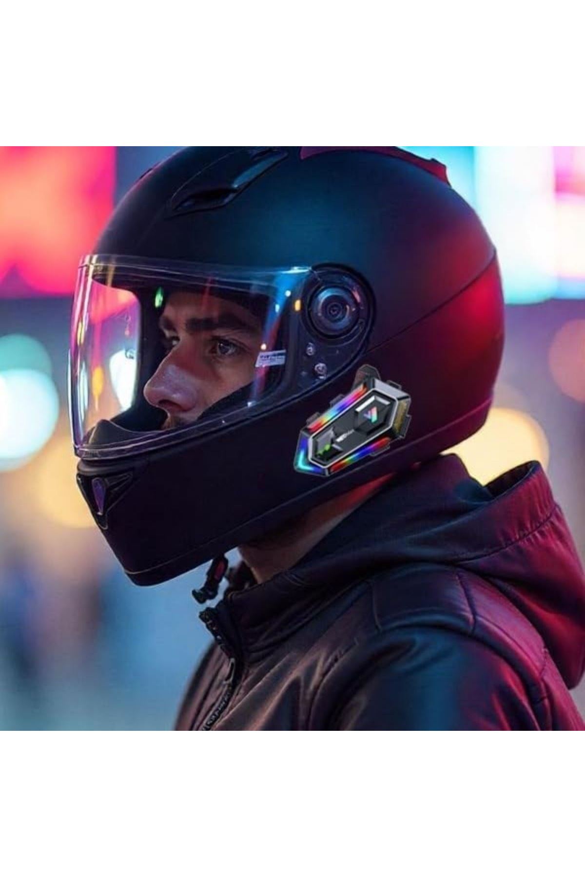 TBL Dekor® Y20 Motorsikletler İçin Kablosuz Bluetooth Kulaklıklı – Suya Dayanıklı, Uzun Ömürlü Batarya, Gürültü Engelleme Özellikli Kask Kulaklığı