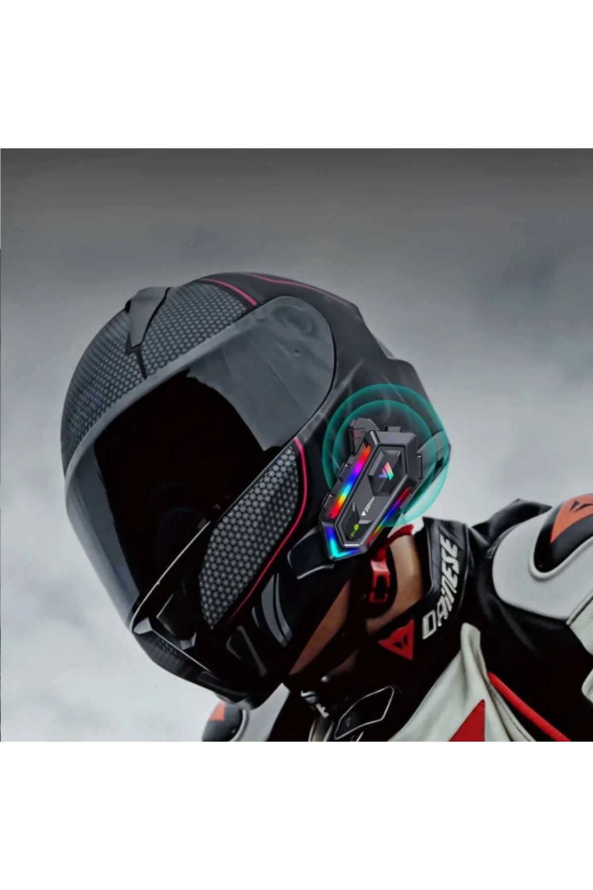 TBL Dekor® Y20 Motorsikletler İçin Kablosuz Bluetooth Kulaklıklı – Suya Dayanıklı, Uzun Ömürlü Batarya, Gürültü Engelleme Özellikli Kask Kulaklığı