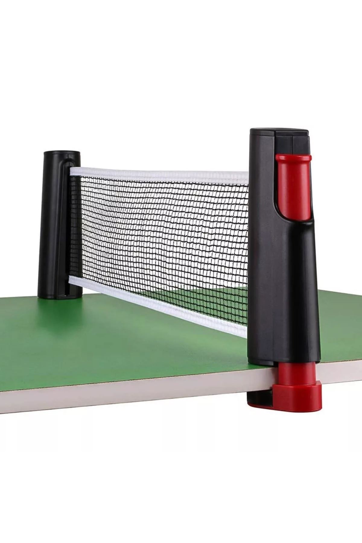 TBL Dekor® Teleskopik Taşınabilir Kaymaz Ping Pong Masa Tenisi Filesi Aparatı