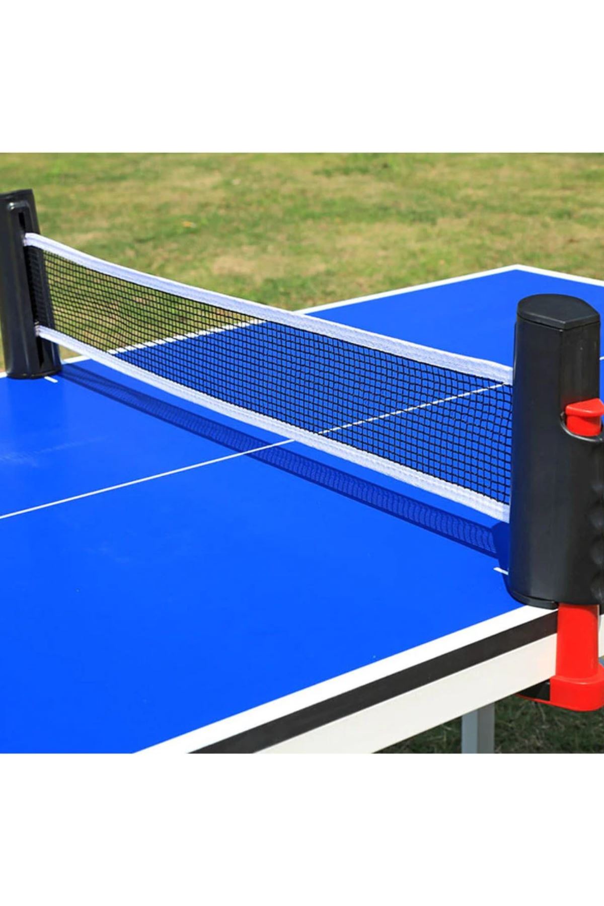 TBL Dekor® Teleskopik Taşınabilir Kaymaz Ping Pong Masa Tenisi Filesi Aparatı