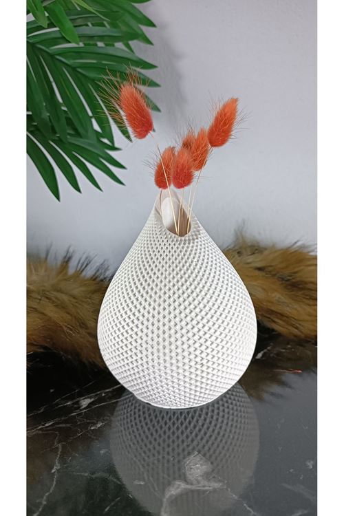 Farklı Renkte Damla Şeklinde Dekoratif Obje - Modern ve Zarif Tasarım