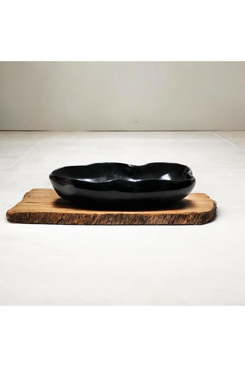 Dekoratif Büyük Boy Bulut Kase, Mum Kasesi, Orta Sehpa Obje Çok Amaclı Kase Sunumluk,Sukulent Saksı