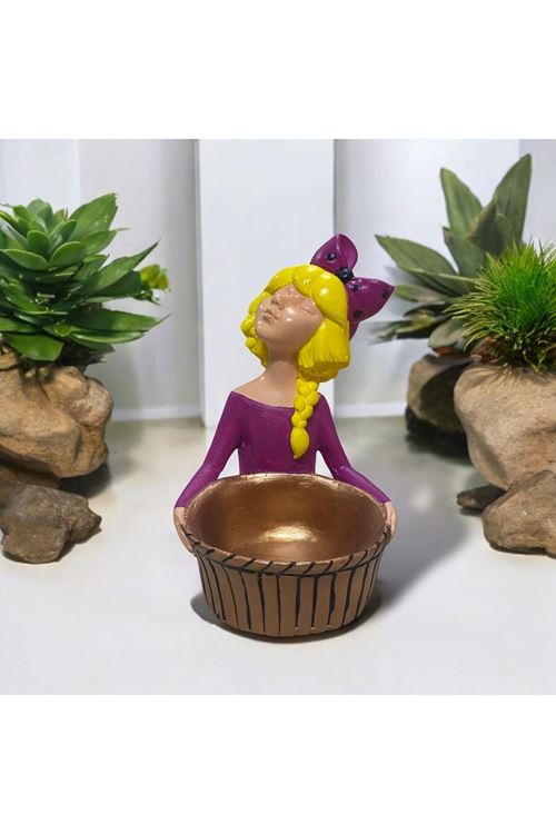 Sepetli Figür Biblo