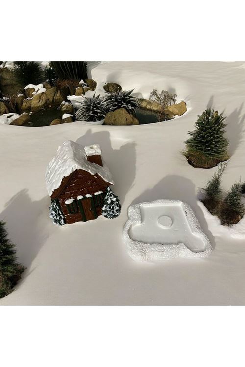 Kar Yağmış Ev Tütsü Modeli