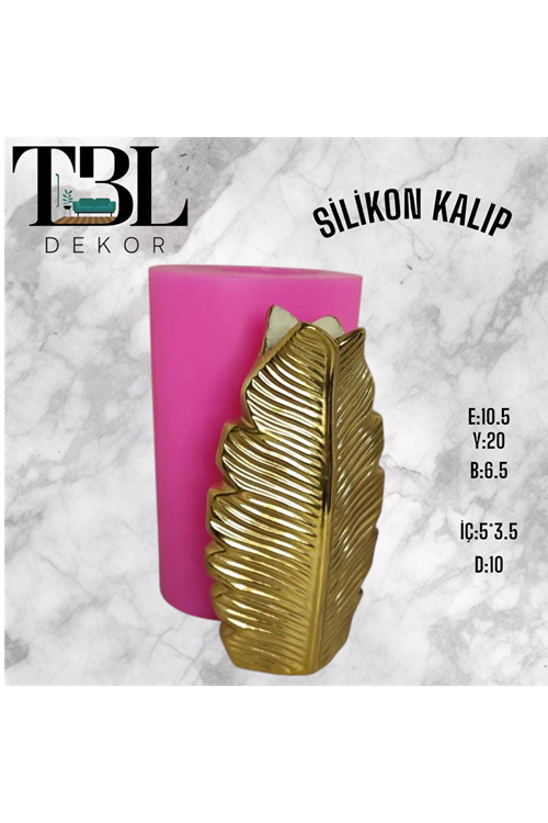 Yaprak Vazo Küçük