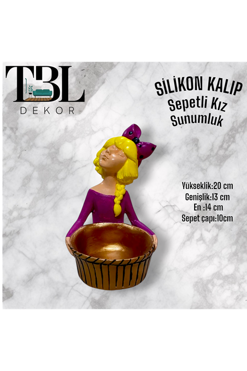 Sepetli Kız Sunumluk