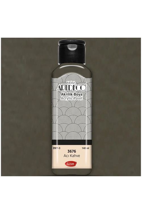 Artdeco Akrilik Boya 140ml Acı Kahve 3676