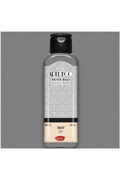 Artdeco Akrilik Boya 140ml Gri 3647