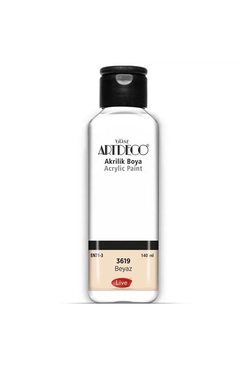 Artdeco Akrilik Boya 140ml Beyaz 3619