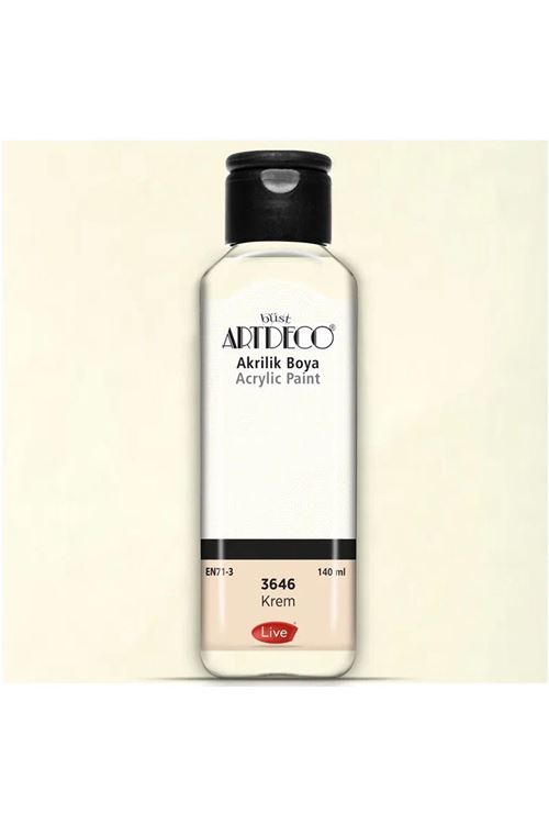 Artdeco Akrilik Boya 140ml Krem 3646