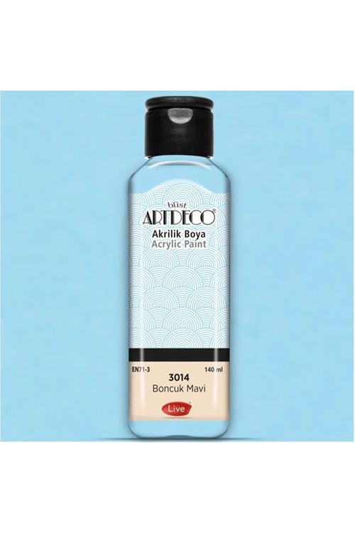 Artdeco Akrilik Boya 140ml Boncuk Mavi 3014