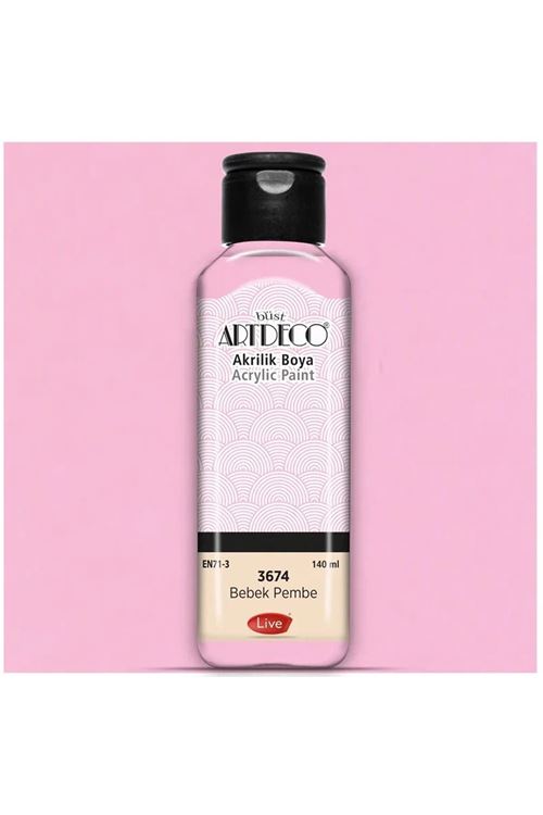 Artdeco Akrilik Boya 140ml Bebek Pembe 3674