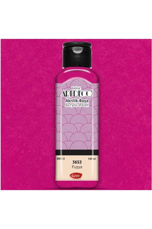 Artdeco Akrilik Boya 140ml Fuşya 3653