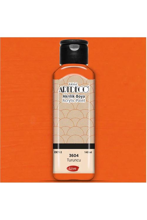 Artdeco Akrilik Boya 140ml Turuncu 3603