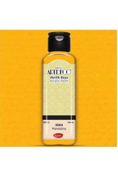 Artdeco Akrilik Boya 140ml Mandalina 3664