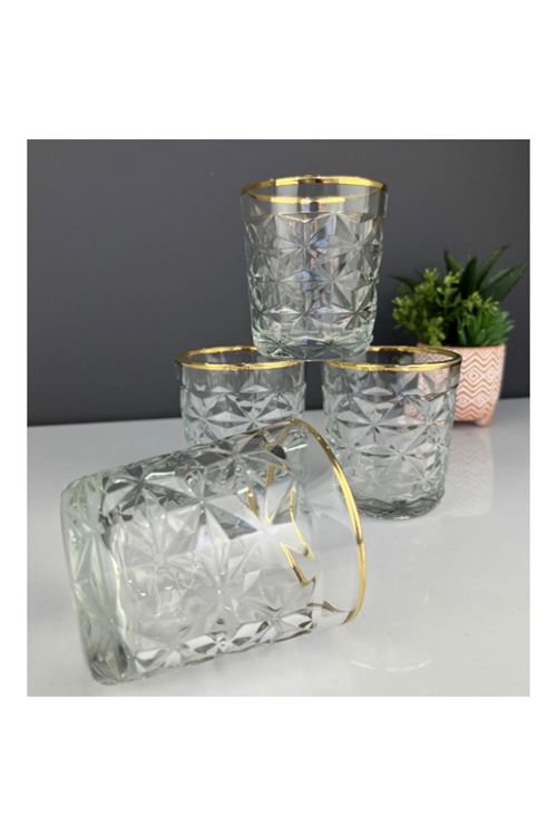 6'lı Kristal Meşrubat Bardağı 300 ml