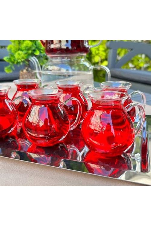 Borosilikat Cam Bardak 6 Adet