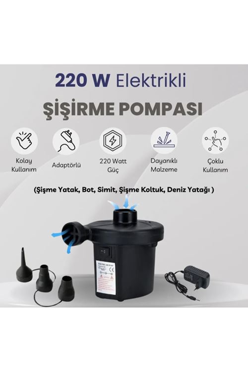 İki Yönlü Elektrikli Hava Pompası