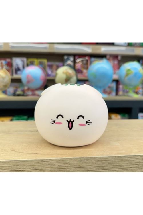 Sevimli Kedi Temalı Dokunmatik Gece Lambası