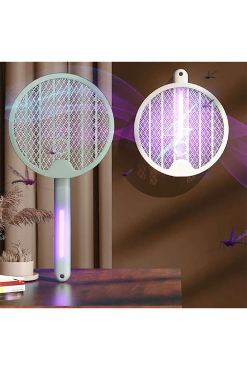 Şarjlı UV Katlanabilir Sivrisinek Öldürücü Raket