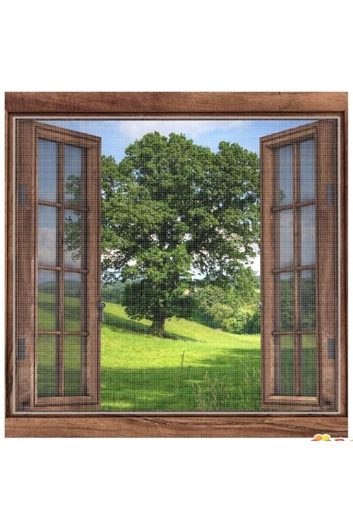 Yapışkanlı Çift Kanat Sineklik