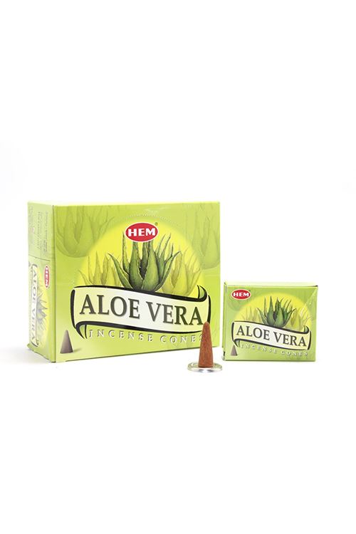 Aloe Vera Aromalı Konik Tütsü