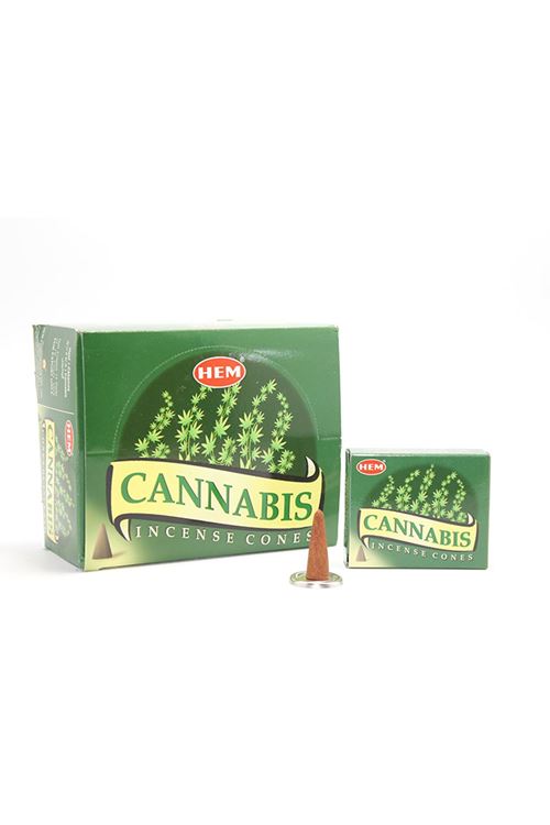 Cannabis Aromalı Konik Tütsü