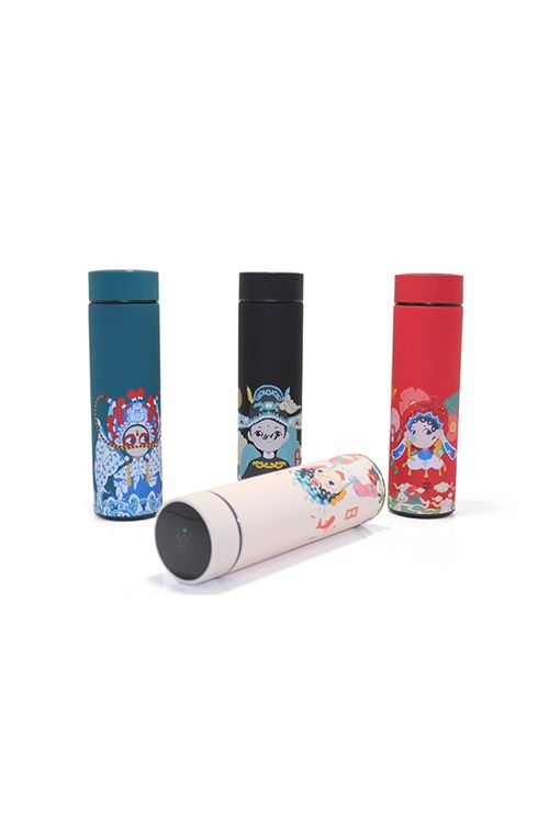 Dijital Göstergeli Paslanmaz Çelik Termos