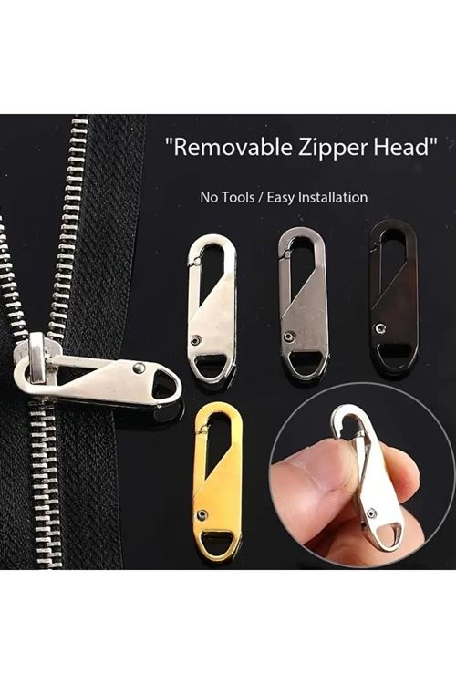 Fermuar Sürgüsü Başlığı , Yedeği