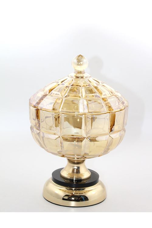 Kapaklı Cam Şekerlik Model 2