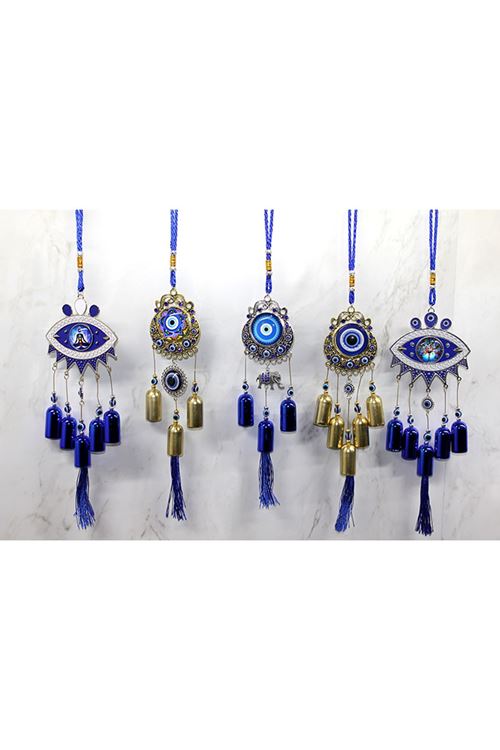 Metal Nazar Boncuğu Çan Model 1