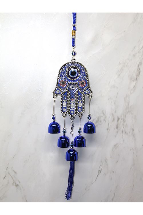 Metal Nazar Boncuğu Çan Model 8