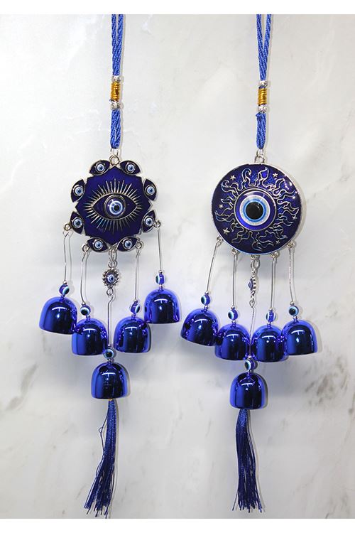 Metal Nazar Boncuğu Çan Model 10