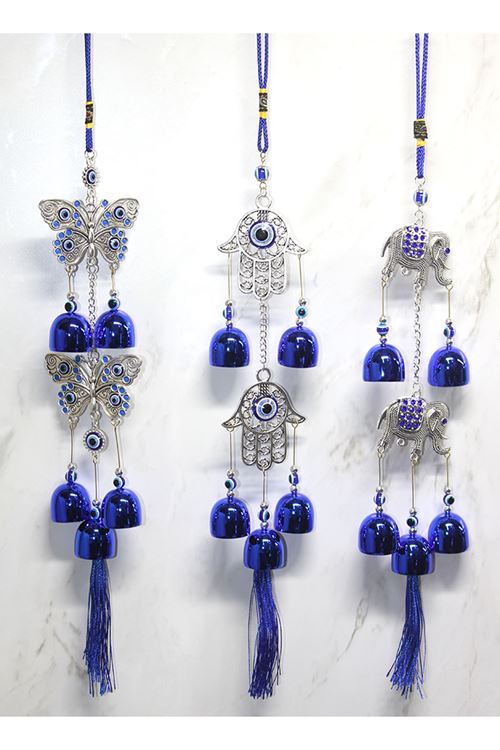 Metal Nazar Boncuğu Çan Model 12