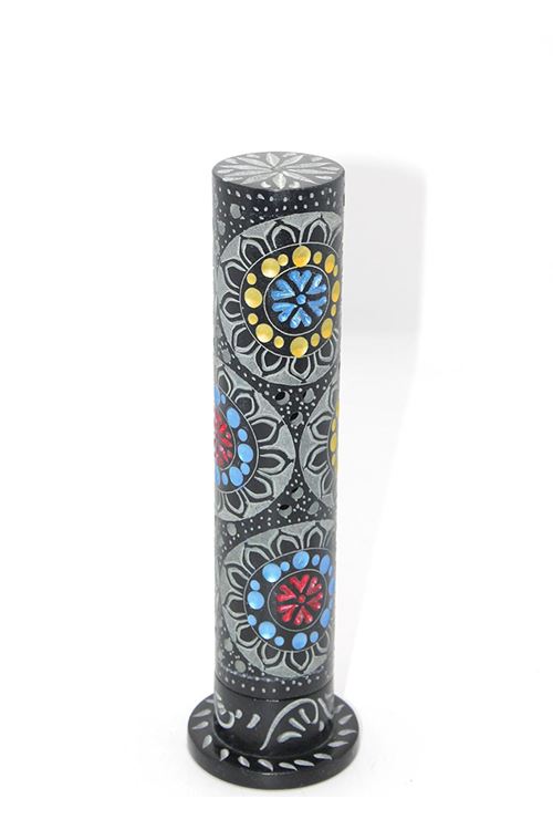 Obsidian Taşı İşlemeli Kule Tütsülük Model 6