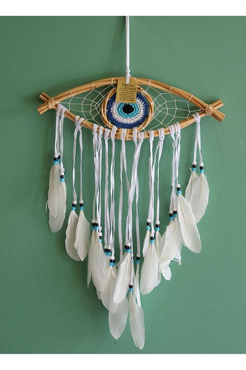 Rüya Kapanı Dream Catcher Göz Tasarımı Model 3