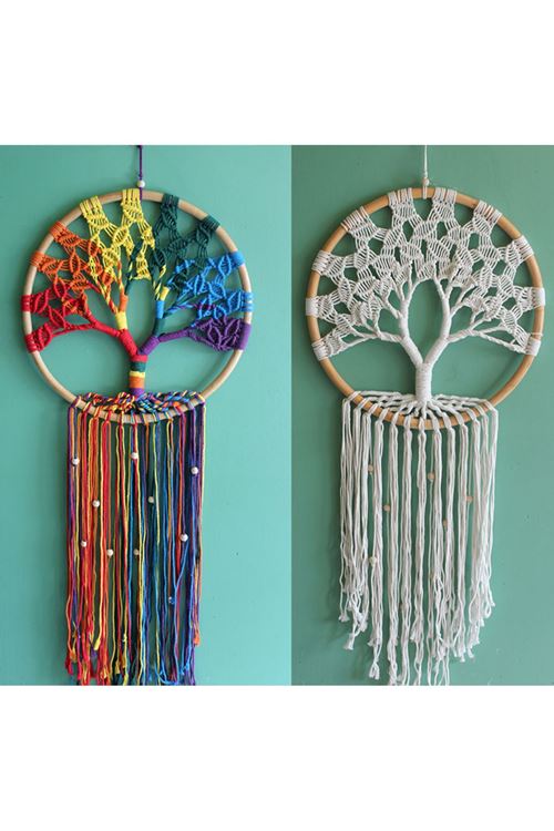 Rüya Kapanı Dream Catcher Hayat Ağacı Model 2