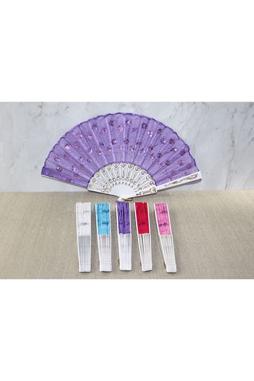 Plastik Pullu Yelpaze